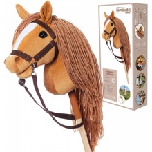 Kůň na tyči Hobby Horse HOPPIHORSE Kaštanová hnědá