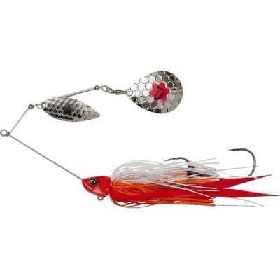 Savage Gear Blyskáč Da Bush Spinnerbait Sinking Red Head Silver 14cm 21g