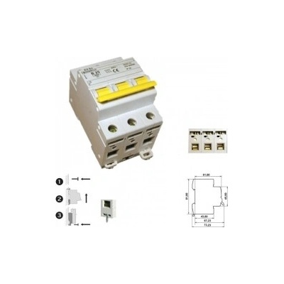Bonega 02-3032B-PEP-6J B 6kA