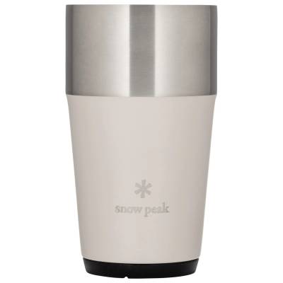 Чаша Snow peak Shimo Tumbler Insulated mug - Sand - размер 470 ml (532-2727-0411)