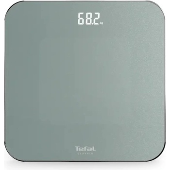 Tefal PP1903V0 Classic 3 Euclyptus Metal, glass platform (31x31cm, 5mm), 180Kg / 100g, display (75x25), back light display, 3 x AAA battery included (PP1903V0)