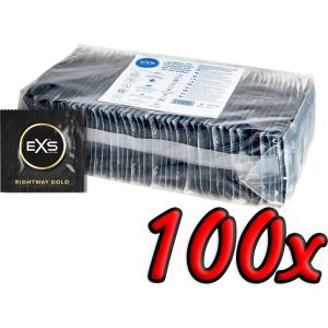 EXS Condoms Rightway Gold 100 pack
