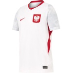 Nike Детска футболна фланелка Nike Unisex Kids' Poland FIFA World Cup 2026 Football Shirt - White/Red