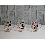 120 ML Mini Mickey стъклени чаши за кафе, чай, мляко, лате (2-14122)
