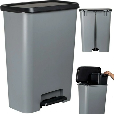 Curver Compatta Duo 2 x 23 l čierny / sivý