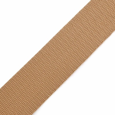 Pro Háčkování Popruh polypropylénový 3 cm přírodně hnědý
