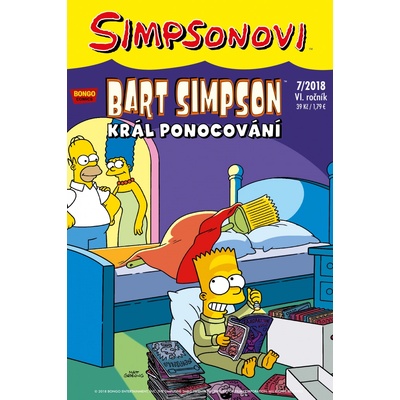 Simpsonovi - Bart Simpson 7/2018 - Král ponocování