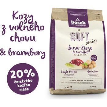 Bosch Soft Senior Goat & Potato 2,5 kg