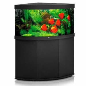 JUWEL Аквариум с поставка JUWEL Trigon 350 LED - черен (8040)
