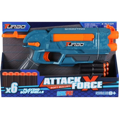 Blaster Turbo s rotačním zásobníkem 24 ks nábojů