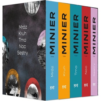 5 x Bernard Minier - box Mráz, Kruh, Tma, Noc, Sestry - Bernard Minier