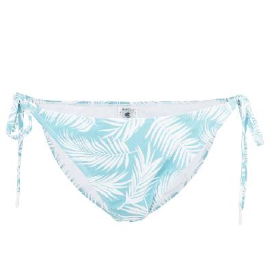 Tie Bottom - Aqua Leaf