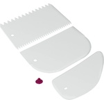 Metaltex Комплект от 3 бели пластмасови чистачки - Metaltex (252521 001)
