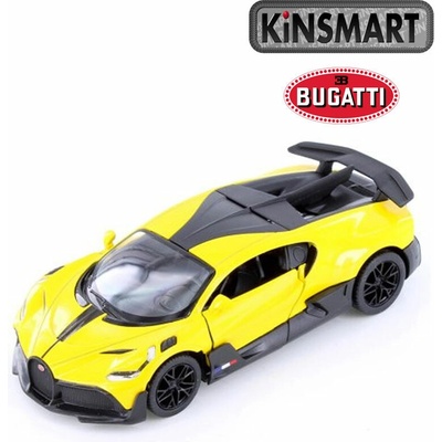 Kinsmart Bugatti Divo 1:36 žlté