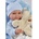 Llorens Nico baby vinyl doll with blue pillow 40cm