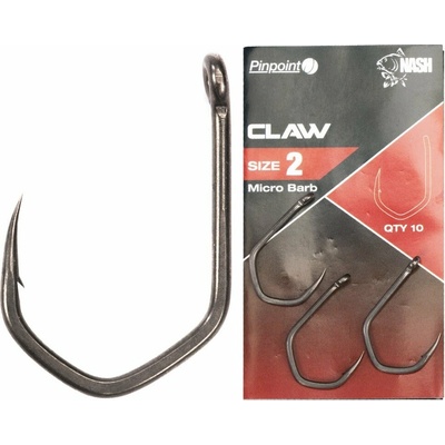 Kevin Nash Háčky Pinpoint Claw vel.8 10 ks