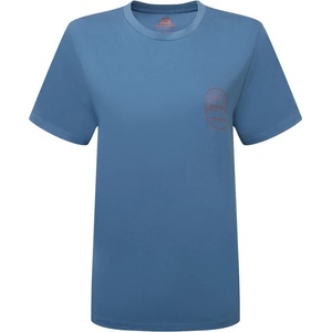 Mountain Equipment Дамска тениска Mountain Equipment Women's Alpenglow Tee T-shirt - Stellar Blue - размер 34 (EU) (916-5944-0311)