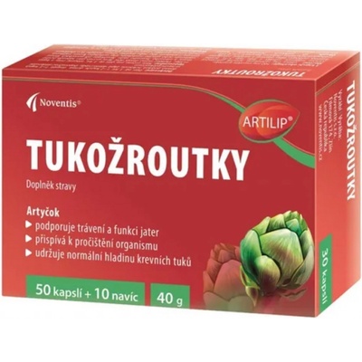 Noventis Tukožroutky 50+10 kapslí