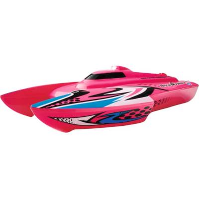 TAMIYA-CARSON Modellbau GmbH & Co.KG RC katamarán Race Shark FD 2,4 GHz RTR růžová