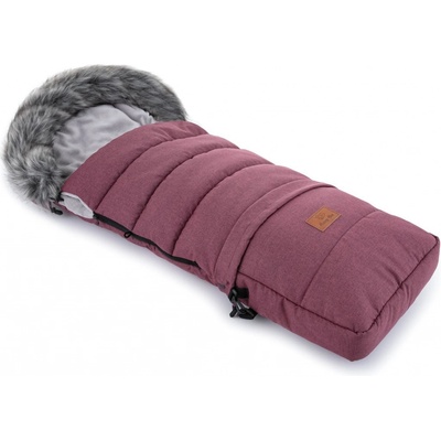HappyBee Zimní Combi LENY s kožíškem Violet