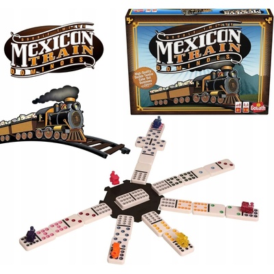 Mexický vlak Train Dominoes