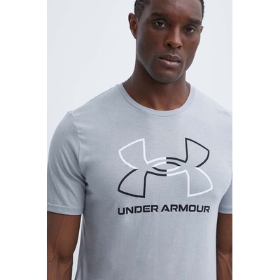 Under Armour Тениска Under Armour в сиво с десен (1382915)