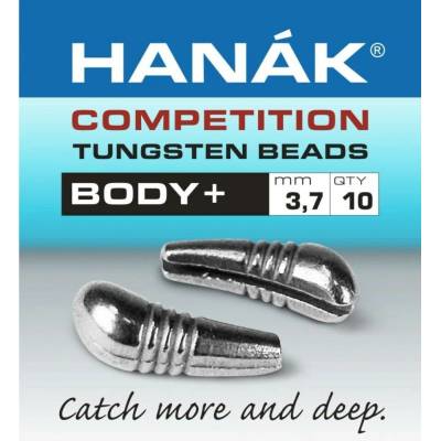 Hanák Competition Tungsten Body+ stříbrné 2,7mm 0,35g 10ks