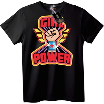 NOONEBRAND T-shirt с Girl Power - M, Black