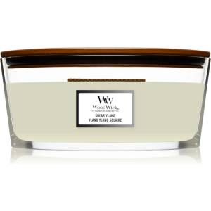 WoodWick Solar Ylang ароматна свещ с дървен фитил (hearthwick) 453.6 гр