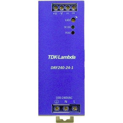 Sieťový zdroj na DIN lištu TDK-Lambda DRF-240-24 -1 / HL 24 V / DC 240 W 1 x
