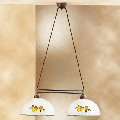 Kolarz 731.82. 129 - Пендел NONNA 2xE27/75W/230V лимони (KL0363)