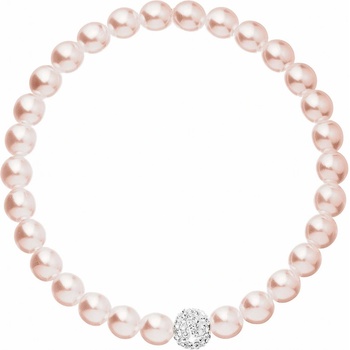 Evolution Group perlový růžový s Preciosa krystaly 33115.3