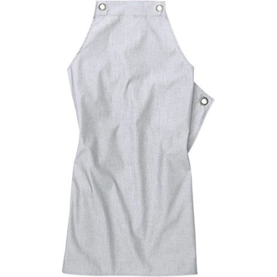 Workwear PotenzaxMelange Dlouhá zástěra s laclem 00141-14 Light Grey