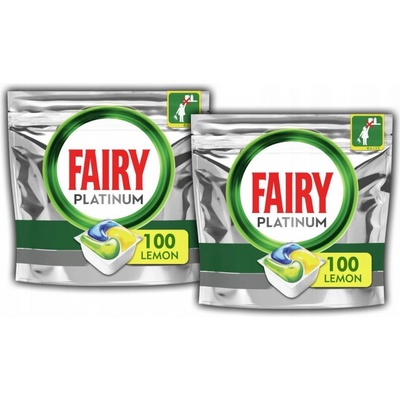 Fairy Platinum All in1 Kapsle do myčky 2 x 100 ks