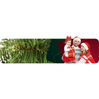 Springos Vánoční stromek 220cm CT0115