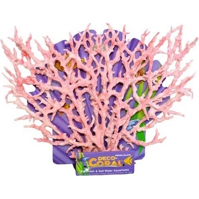 Penn Plax Deco-Corals L Pink & White růžovobílá 25x18 cm