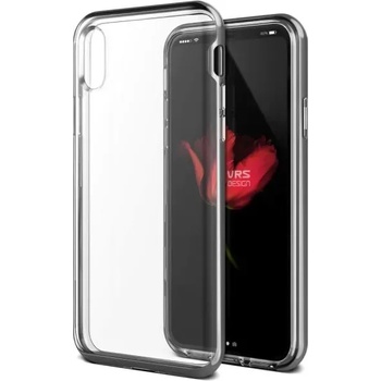 VRS Design Crystal Bumper -Apple iPhone X case silver transparent