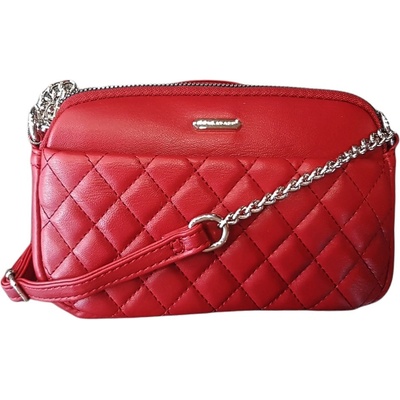 David Jones dámská crossbody kabelka malá CH 21036 Red červená