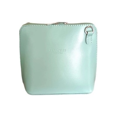 Vera Pelle kožená malá crossbody 8751 MINT zelená