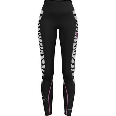 Crazy Leggings Cute dámske legíny black-zebra