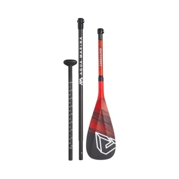 Aqua Marina Карбоново гребло Aqua Marina Carbon Pro Adjustable Carbon Fiber за СУП ot 3 части (B0303015)