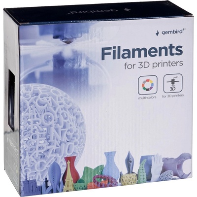 Gembird PLA, 1,75mm, 1kg, čierna