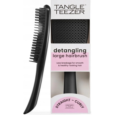 Tangle Teezer Large Wet Detangler Black Gloss