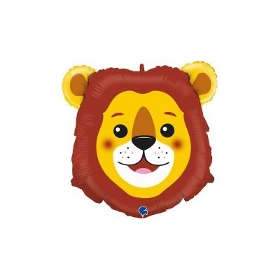 GRABO fóliový balónek Lev hlava 25" 64cm