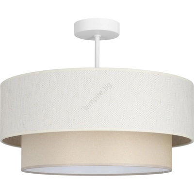 BELIS Плафон NATIA 1xE27/60W/230V Ø 45 см кремав (BE1017)