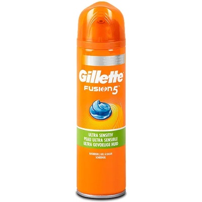 Gillette fusion 5 гел за бръснене, Ultra sensitive, 200мл