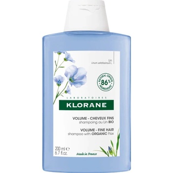 Klorane Šampon s BIO lnem 400 ml