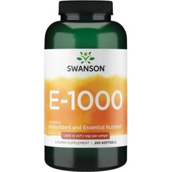 Image 1 of Swanson Natural Vitamin E 1000 IU [250 Гел капсули]