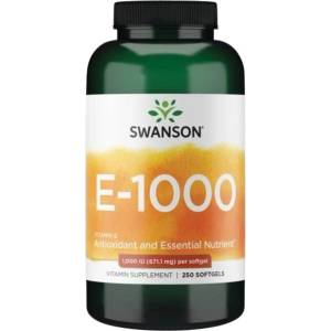 Swanson Natural Vitamin E 1000 IU [250 Гел капсули]