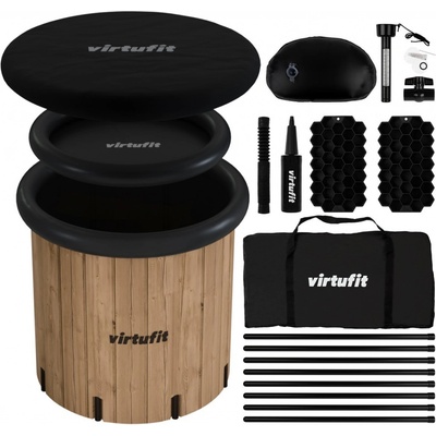 Virtufit Ice Bath XXL Wood Look – Zboží Mobilmania